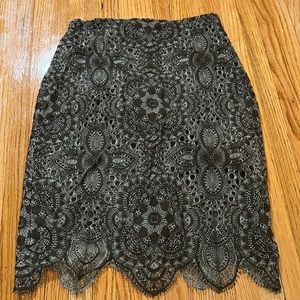 Zara lace skirt